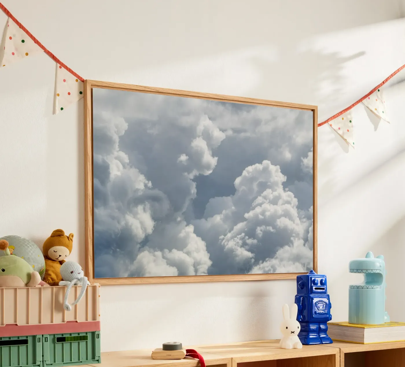 Cloudscape 2 acryl van Nur Mut