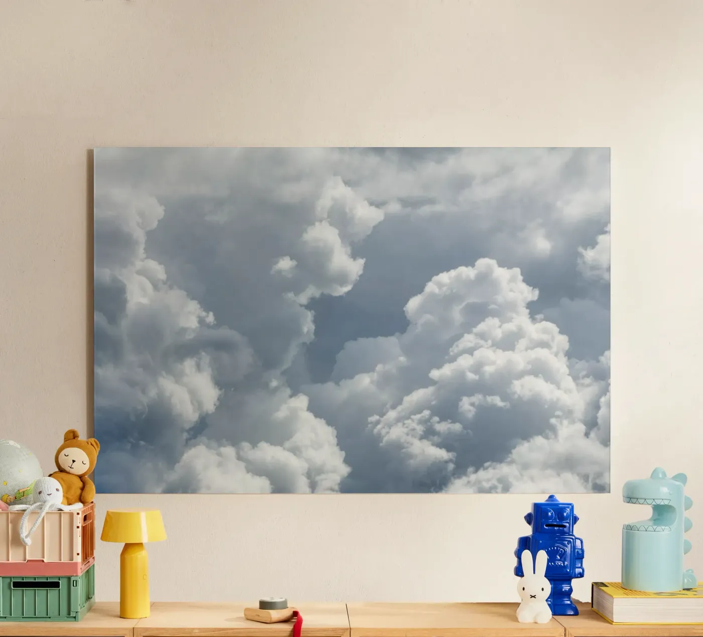 Cloudscape 2 acryl van Nur Mut