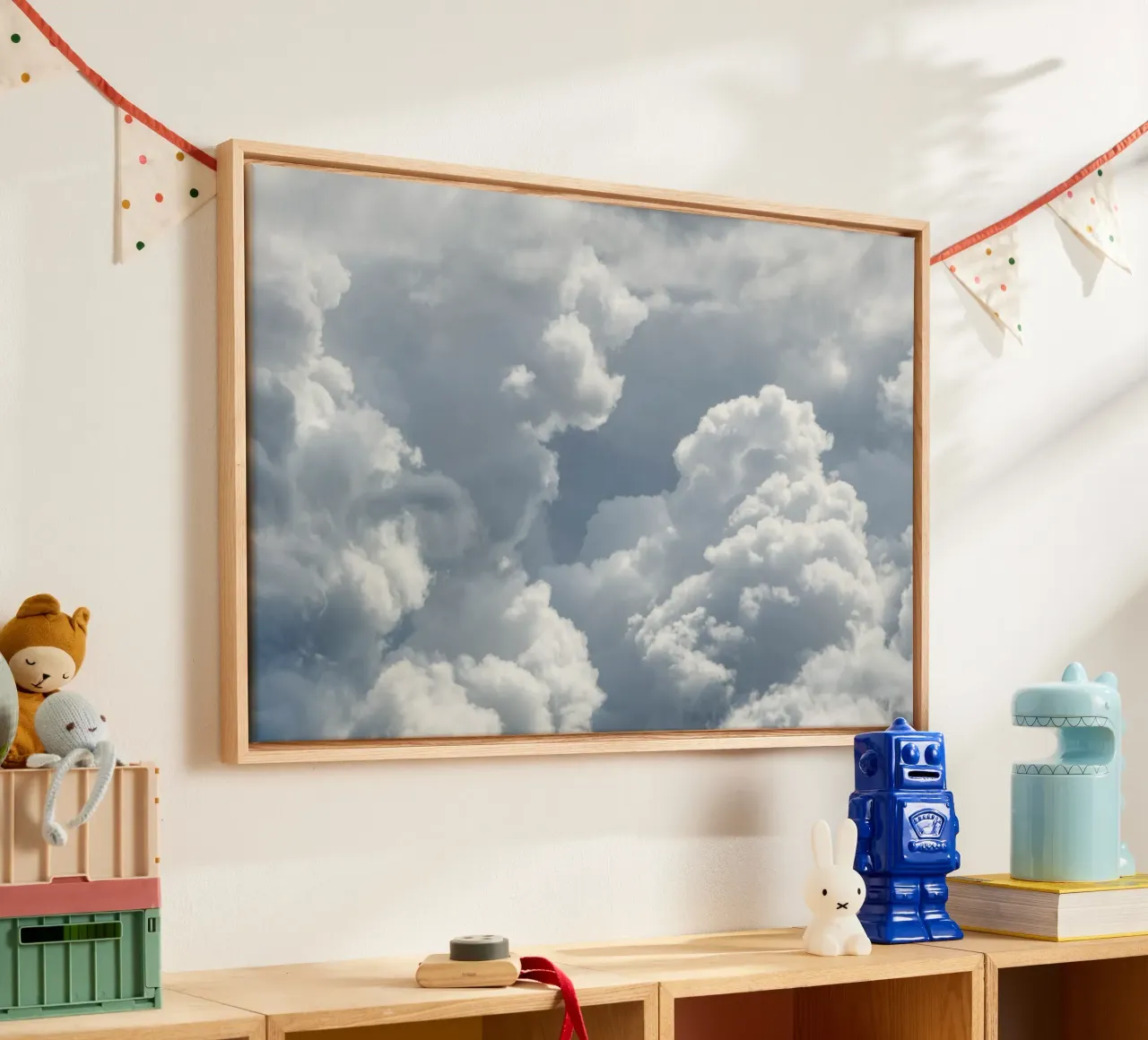 Cloudscape 2 canvas van Nur Mut