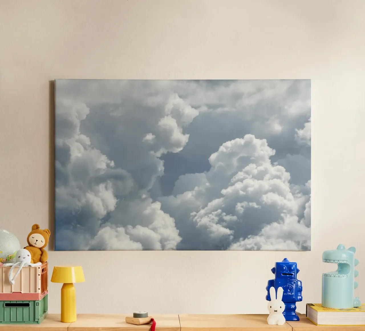 Cloudscape 2 canvas van Nur Mut