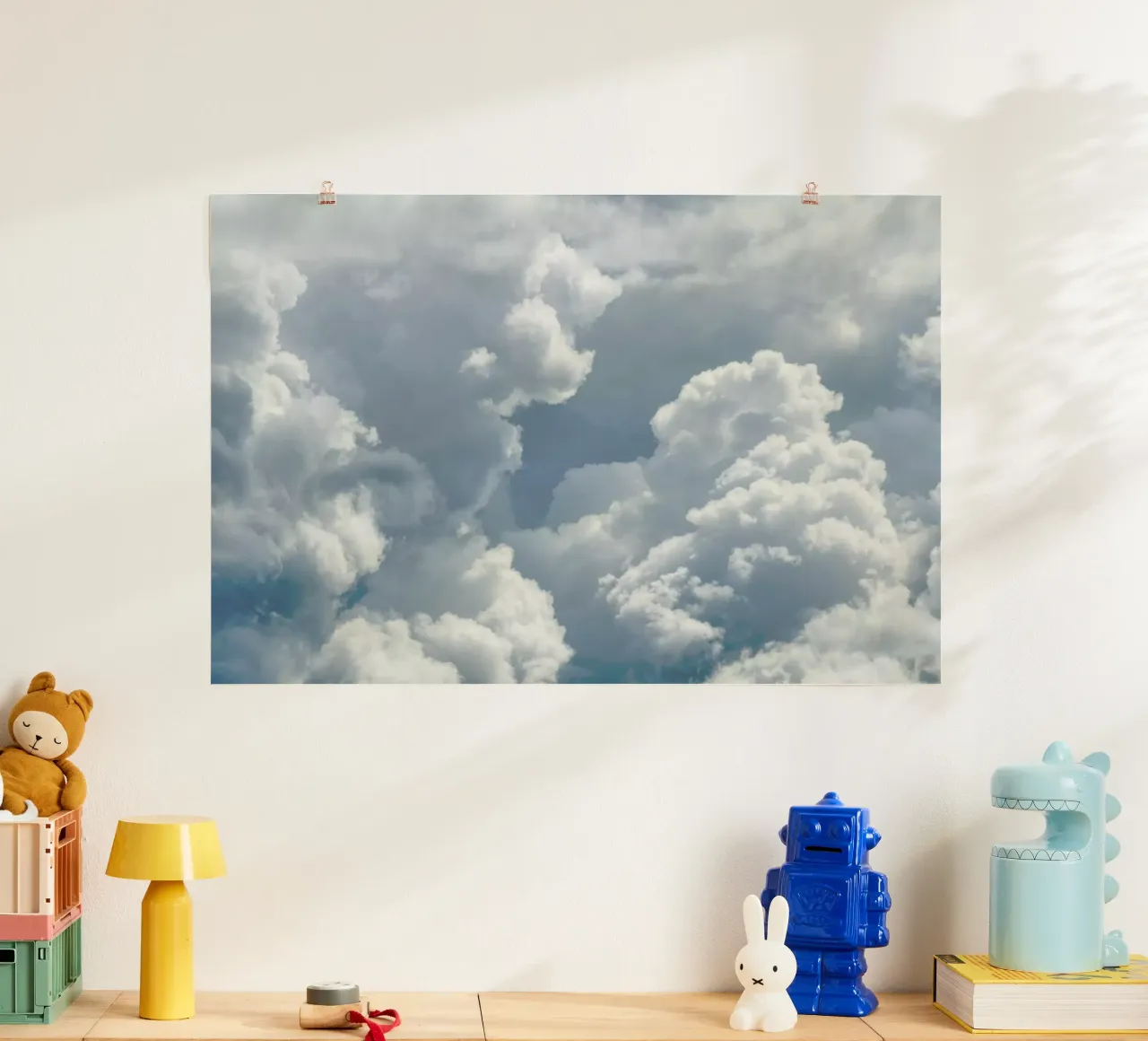 Cloudscape 2 carta hahnemühle da Nur Mut