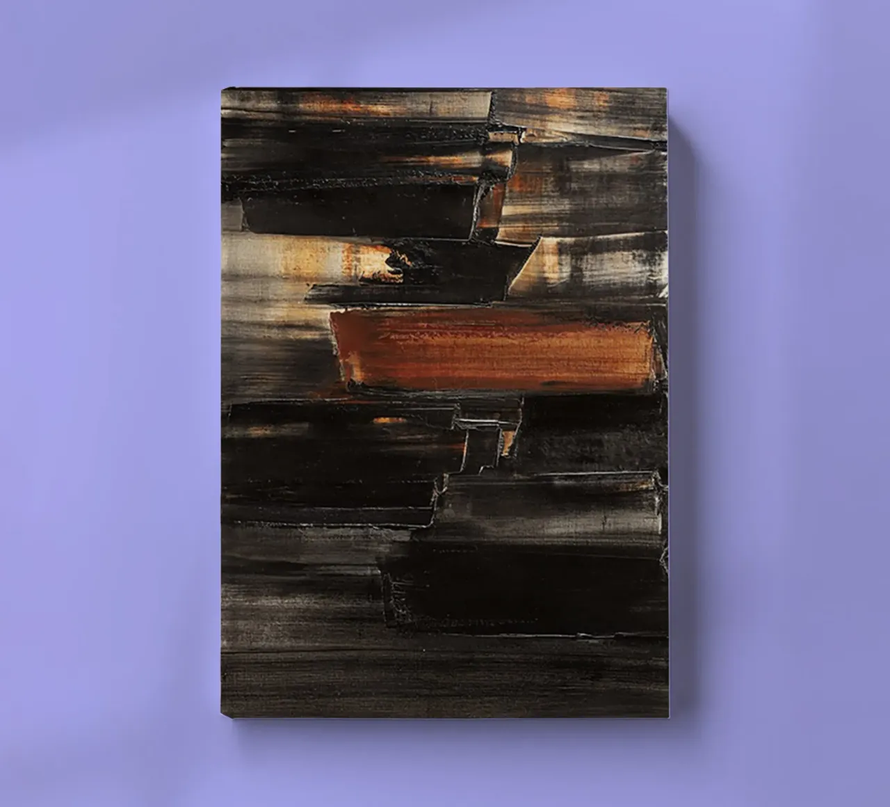 Pierre Soulages Painting No.3 notebook by Spencershop