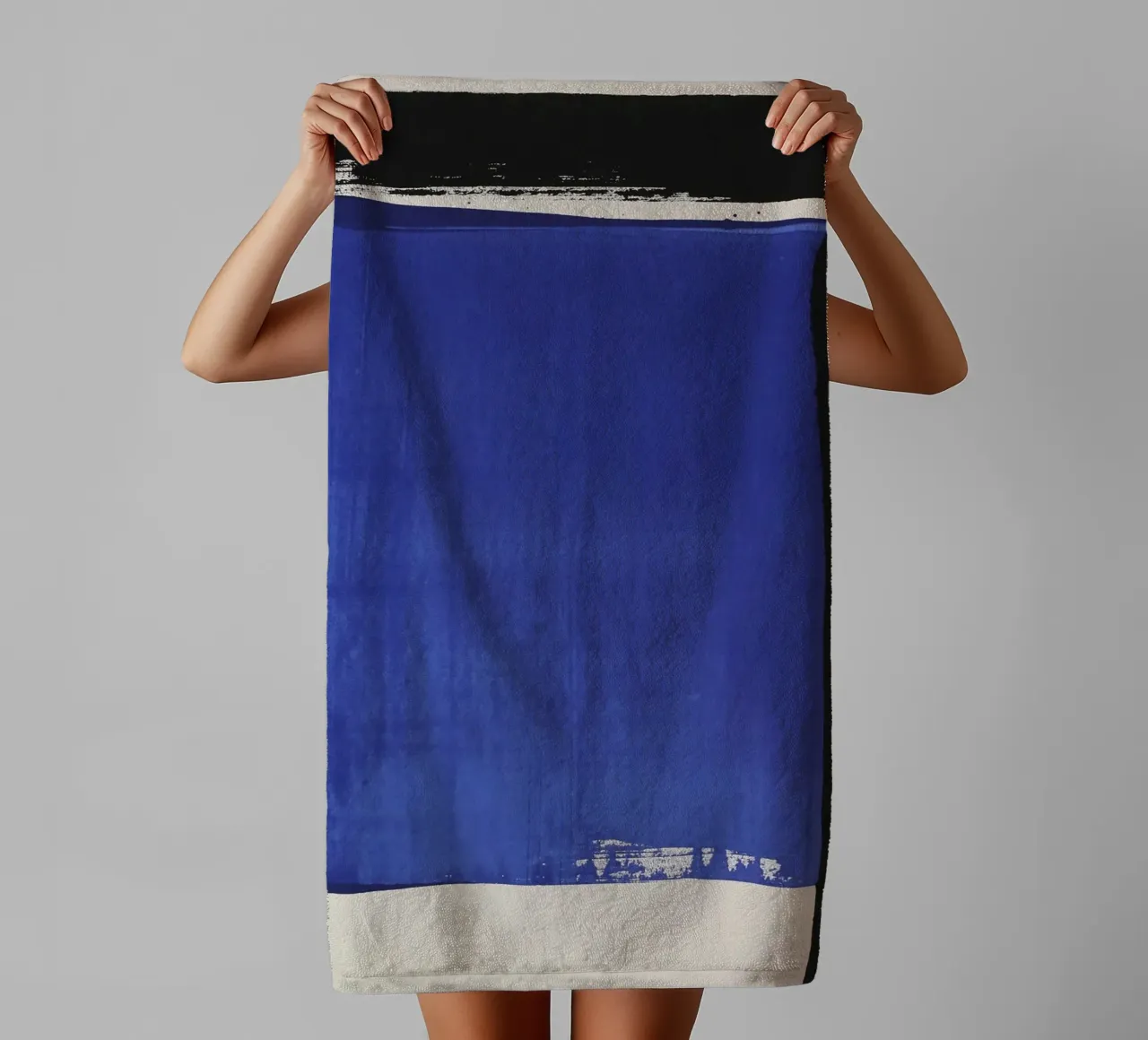 Pierre Soulages 'Silkscreen print no. 16 towel by Spencershop