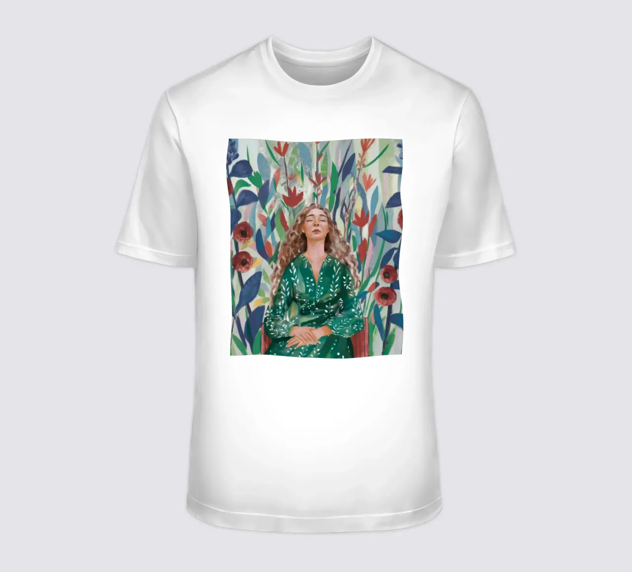 Floral Dreaming Still t-shirt by Solestice Strokes