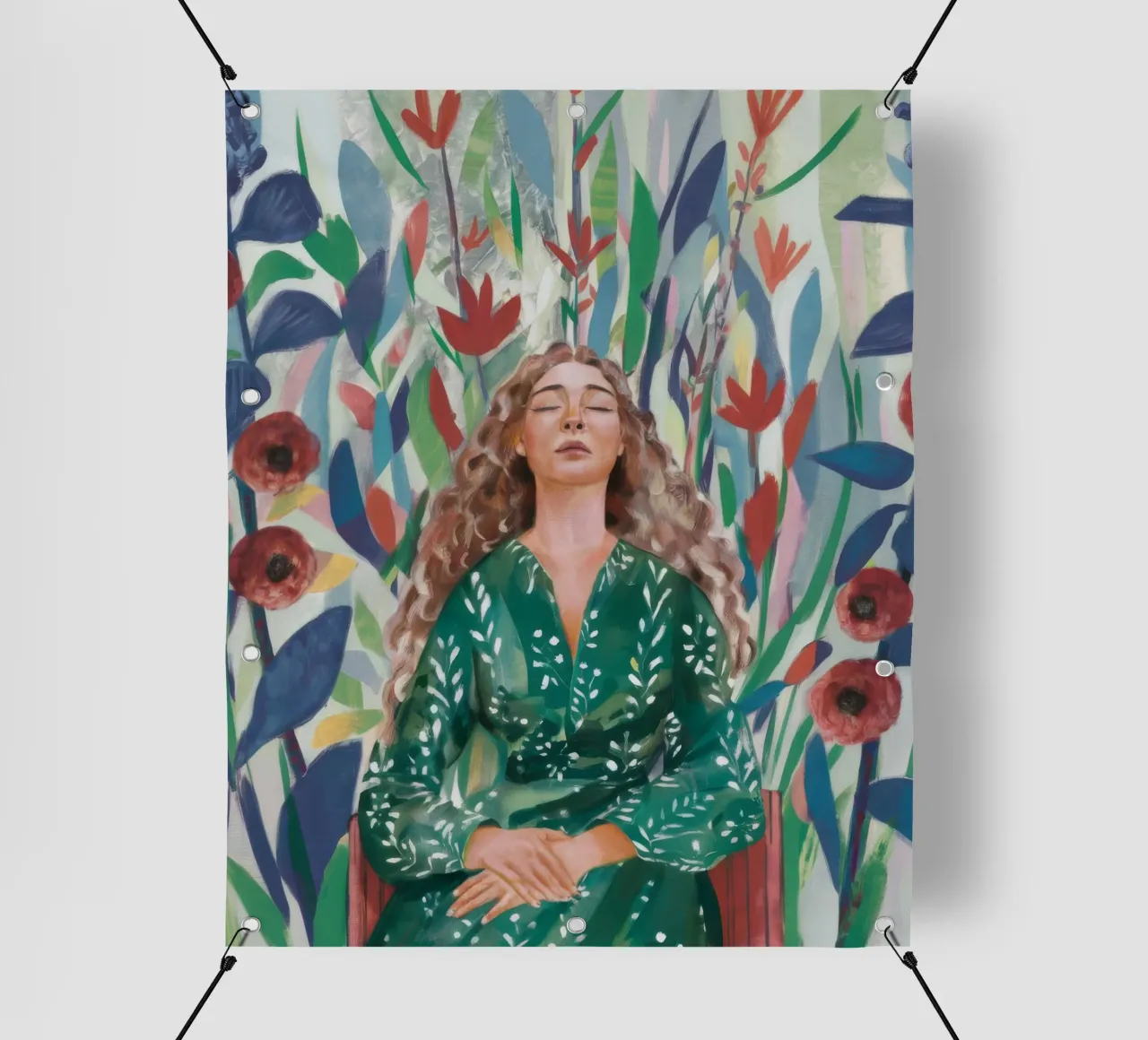 Floral Dreaming Still pvc cover by Solestice Strokes