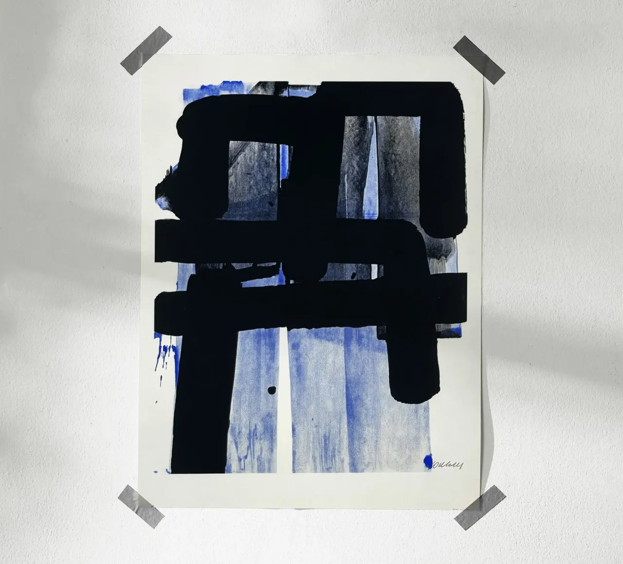 Pierre Soulages Serigrafia n. 2 poster da Spencershop