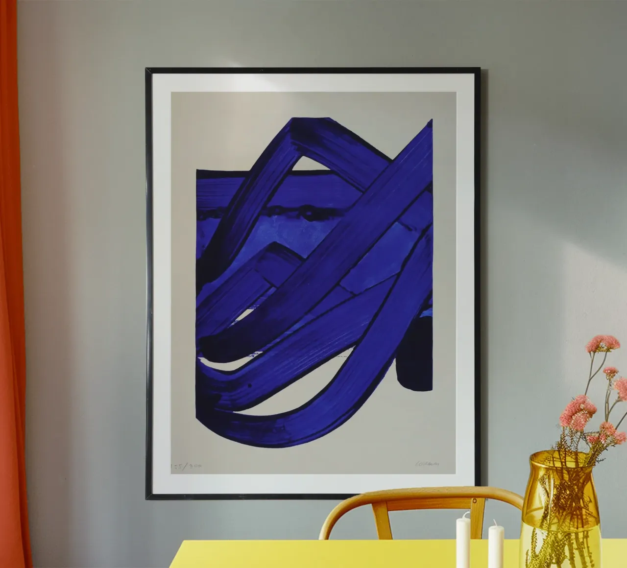 Pierre Soulages Serigrafia n. 18 poster da Spencershop