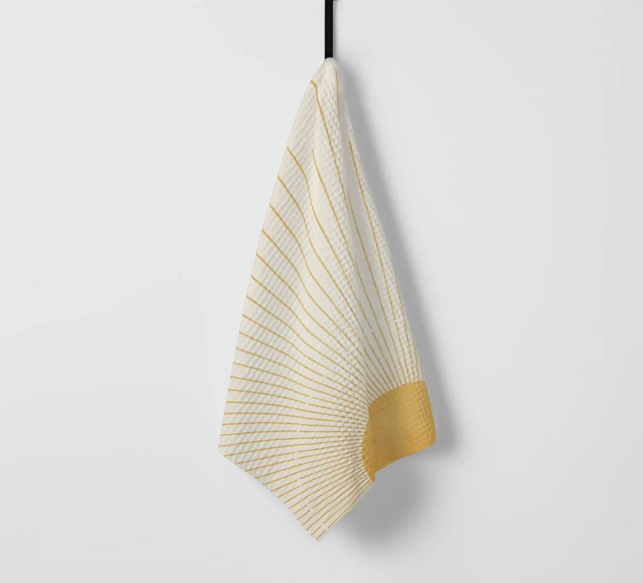 Boho Yellow Sun no. 9 canovaccio da cucina da apoloprints