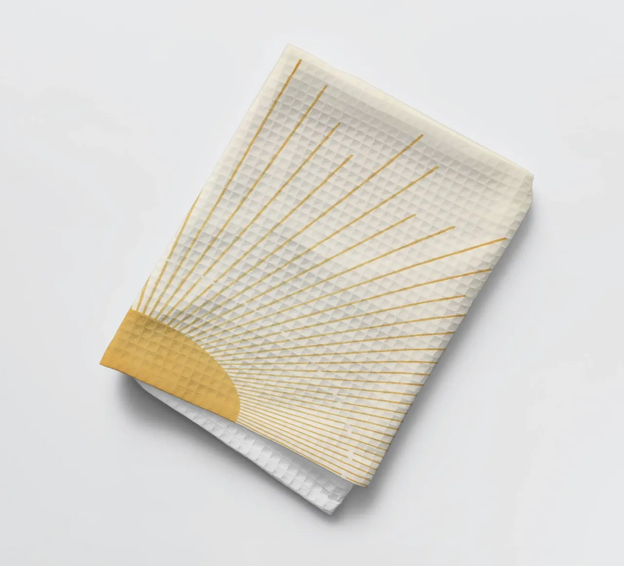 Boho Yellow Sun no. 9 canovaccio da cucina da apoloprints