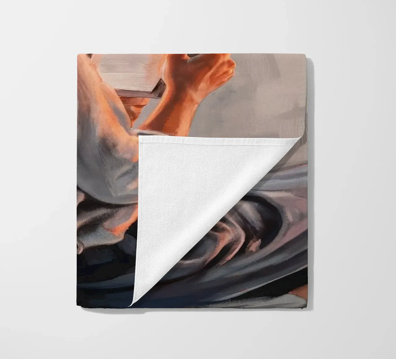 Sunlit Quiet Read beach towel by Solestice Strokes