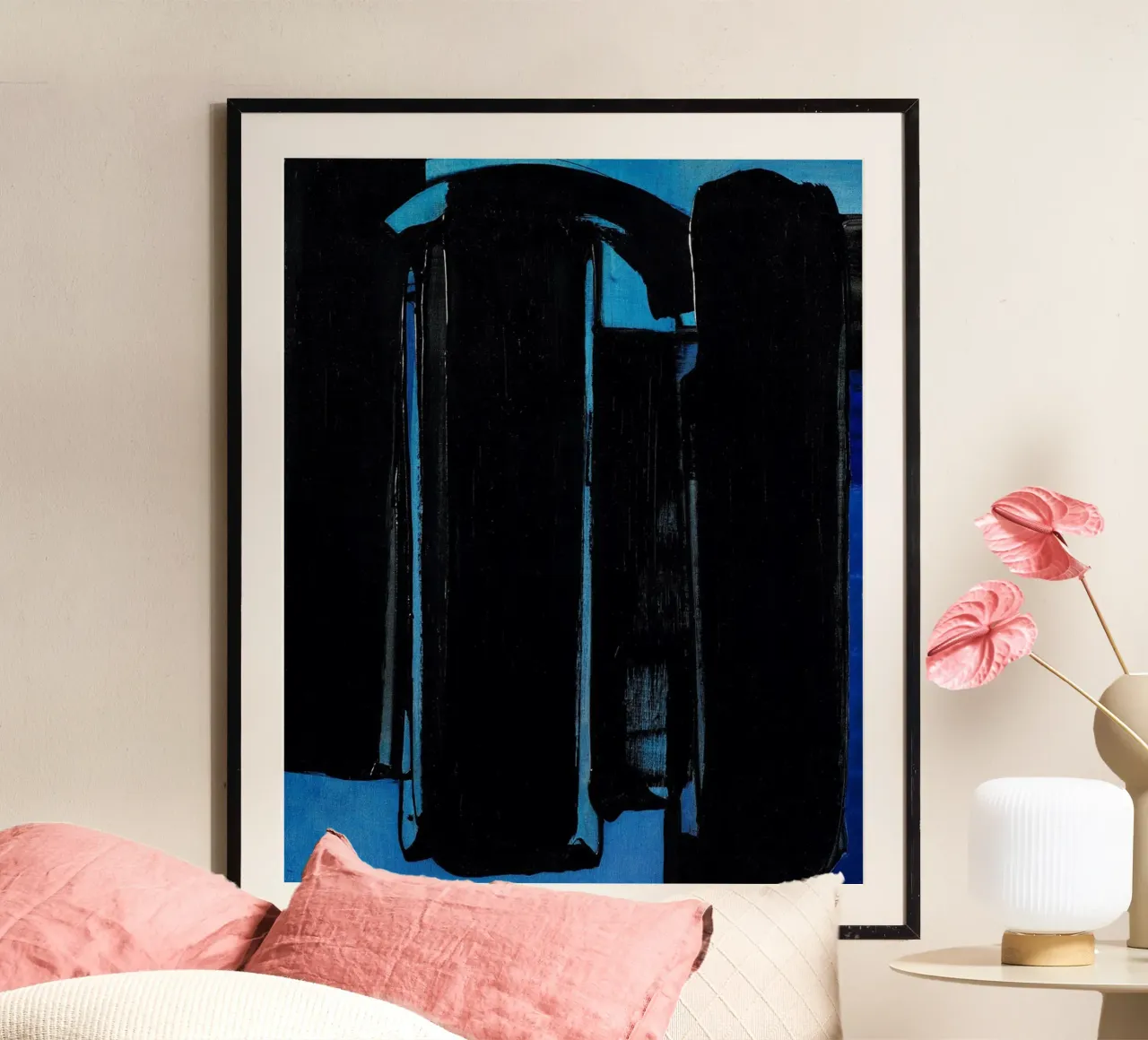 Pierre Soulages Senza precedenti 1975 poster da Spencershop