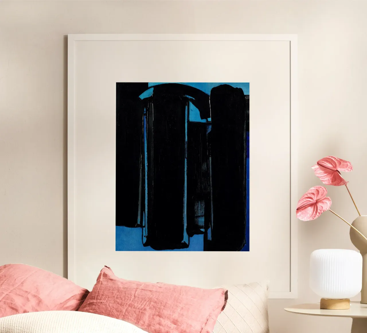 Pierre Soulages Senza precedenti 1975 poster da Spencershop