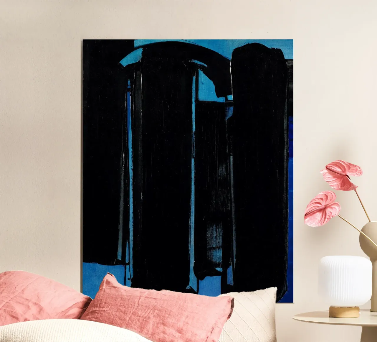 Pierre Soulages Senza precedenti 1975 poster da Spencershop