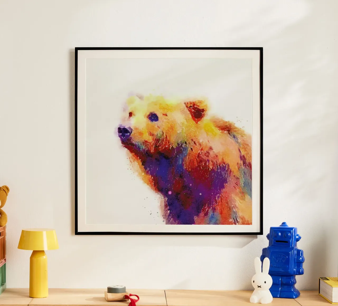 The Protective poster con telaio in legno da Jacqueline Maldonado