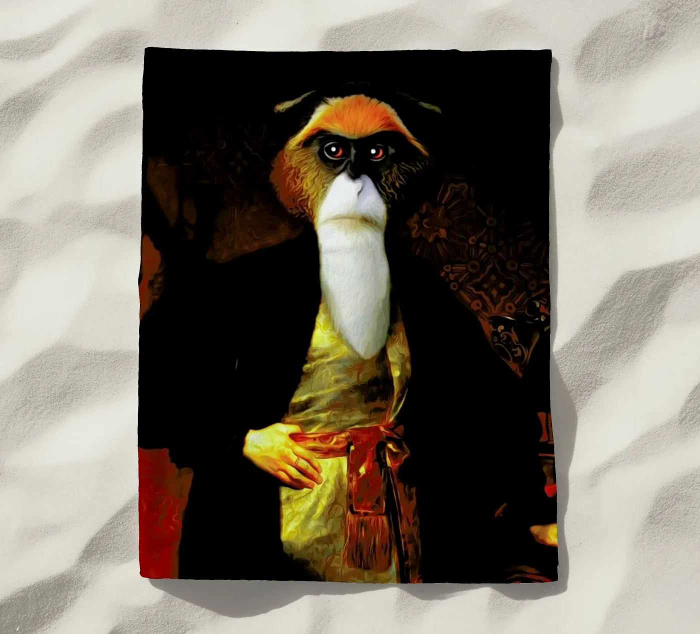 Youssef beach towel by Tein Lucasson