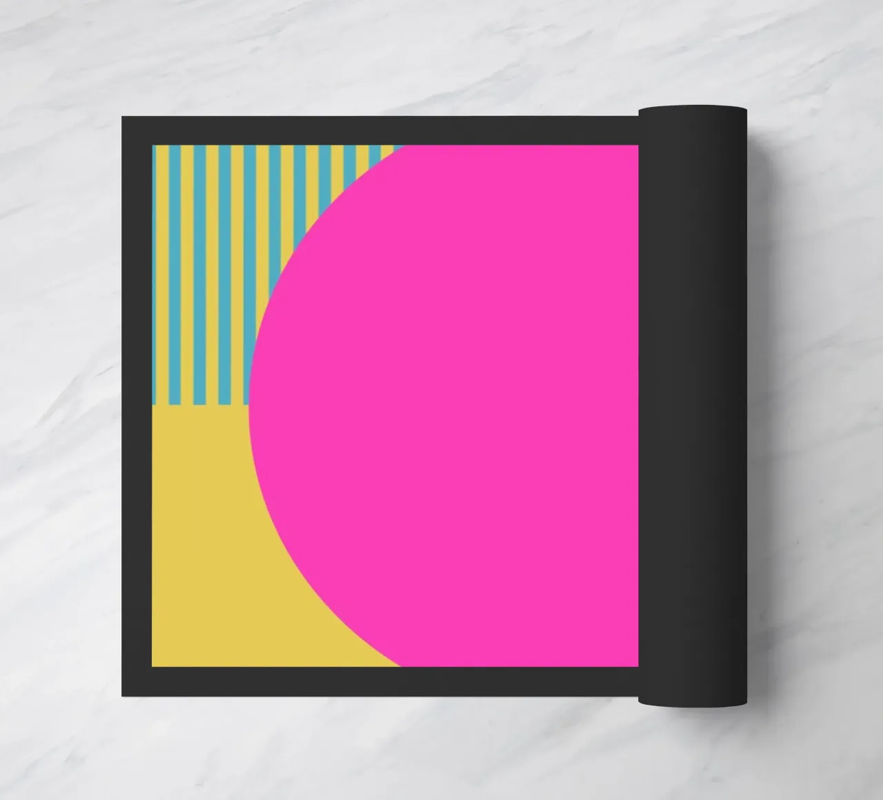 Spot III doormat by Rose Beck Art