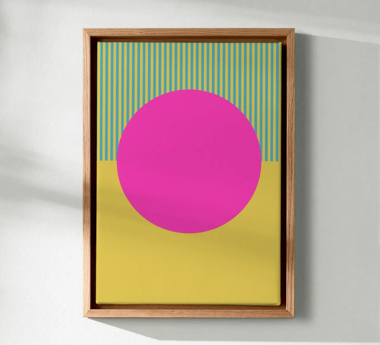 Spot III canvas by Rose Beck Art