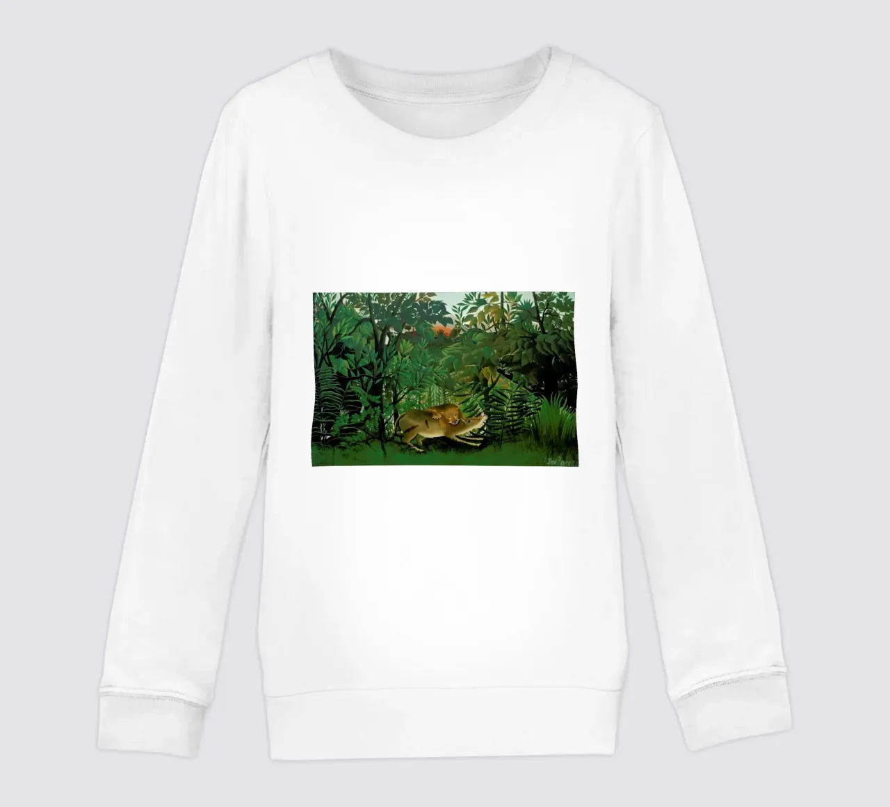 Rousseau - The Hungry Lion felpa bambino da ARTOTHEK