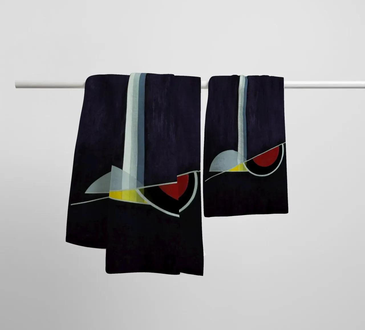 László Moholy-Nagy - Composition K IV asciugamano da bagno da ARTOTHEK