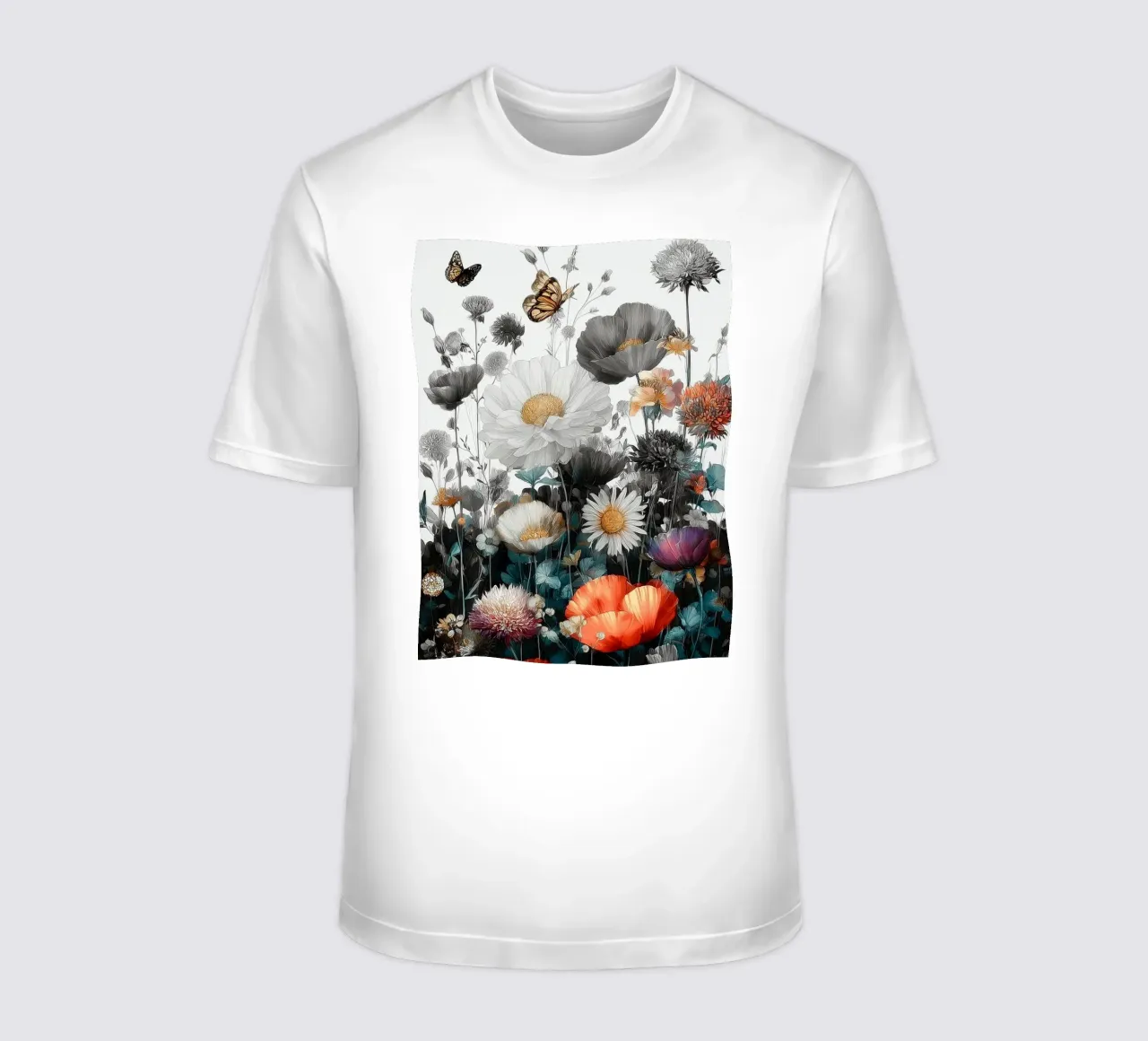 Beautiful Flower Garden D t-shirt da Mateo
