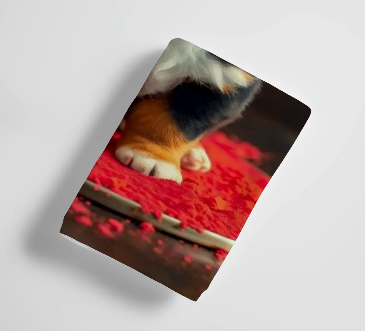 The colorful Bernese Mountain Dog #10 towel by Yumis.Beargang.and.Me