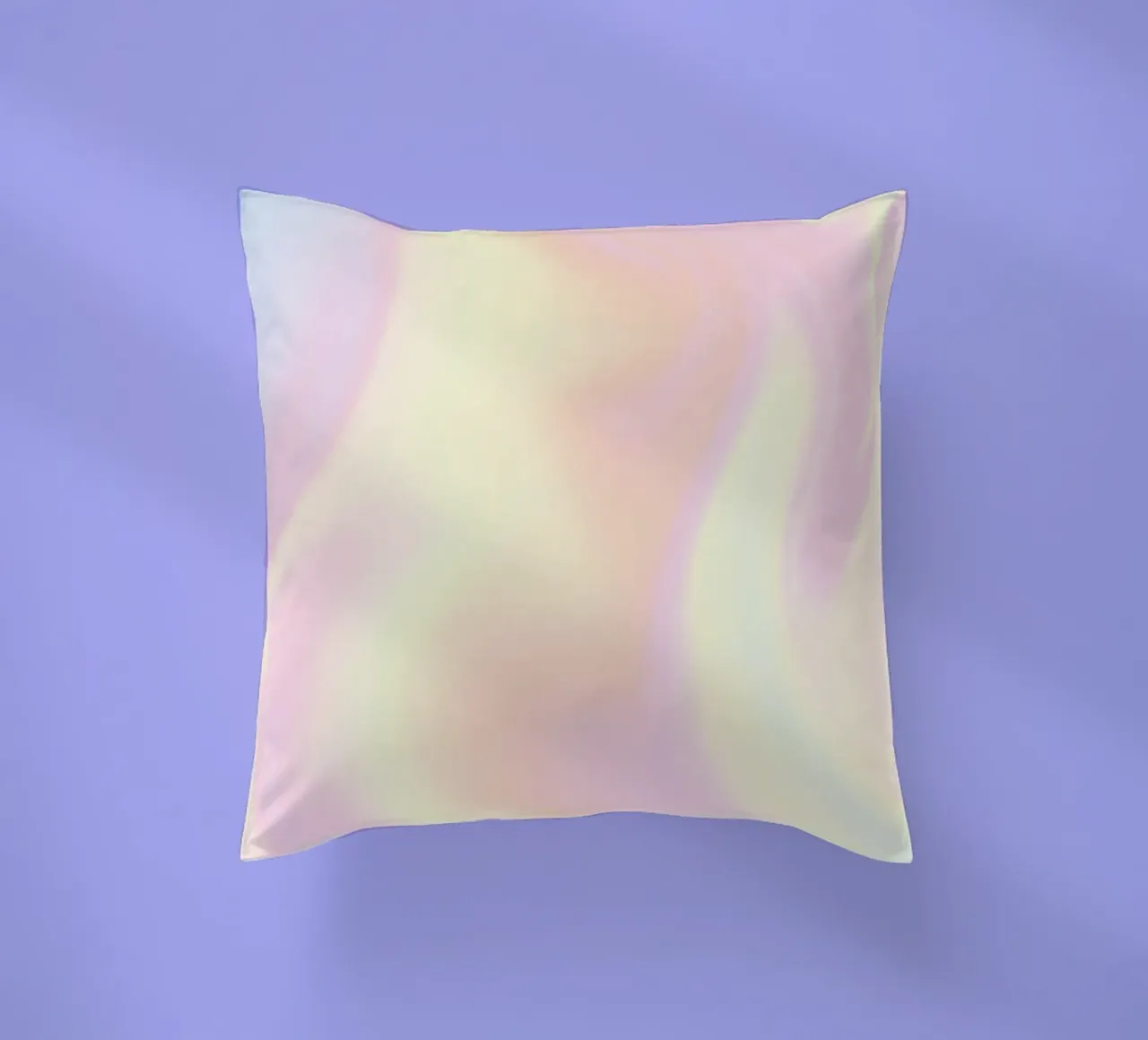 Angel Number 111, Intuition Print, Aura Poster, Gradient Art decorative cushion by Dreamscape