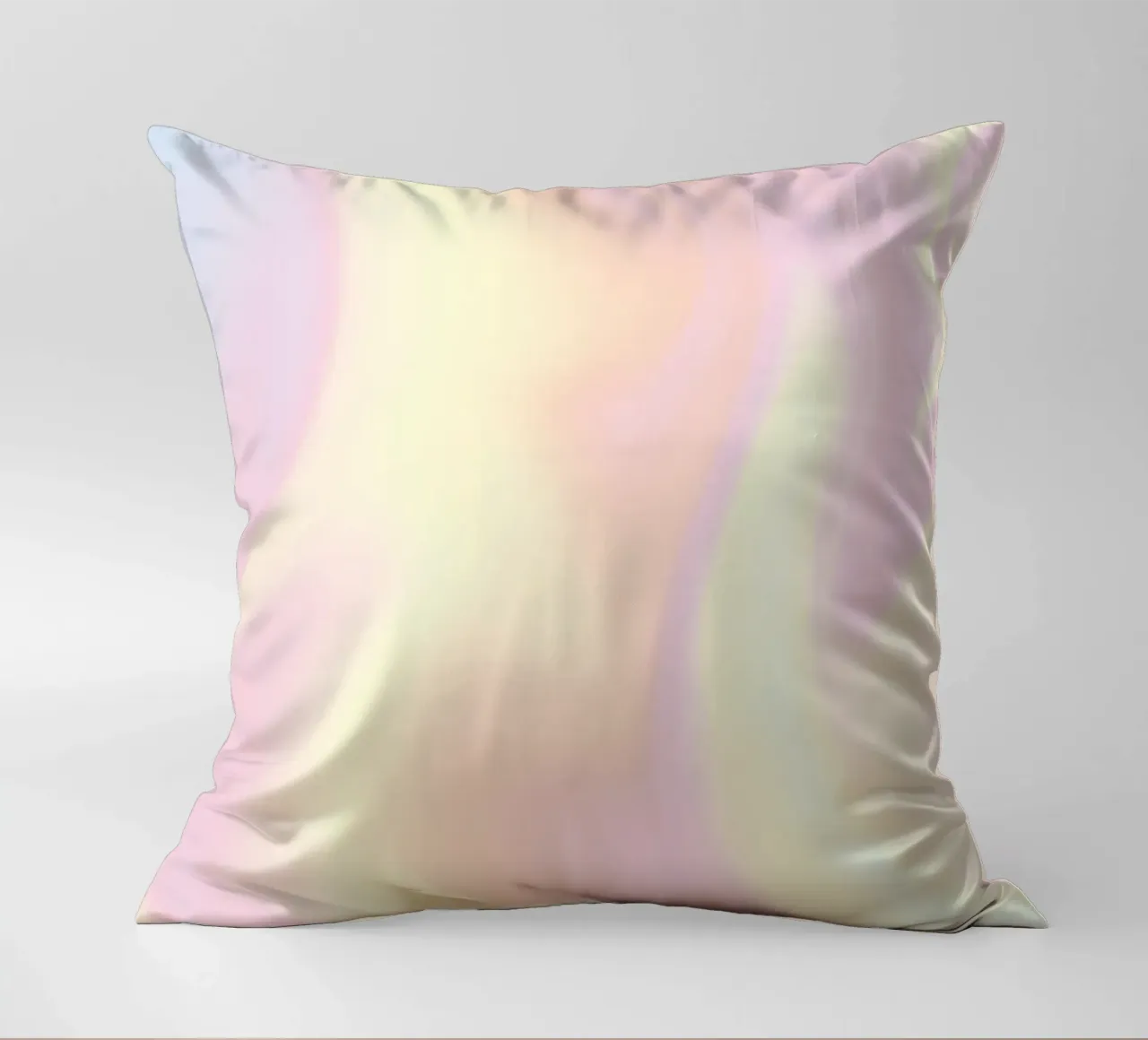 Angel Number 111, Intuition Print, Aura Poster, Gradient Art decorative cushion by Dreamscape