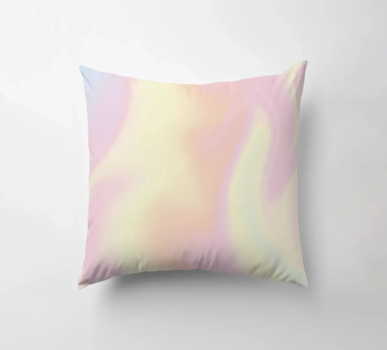 Angel Number 111, Intuition Print, Aura Poster, Gradient Art decorative cushion by Dreamscape