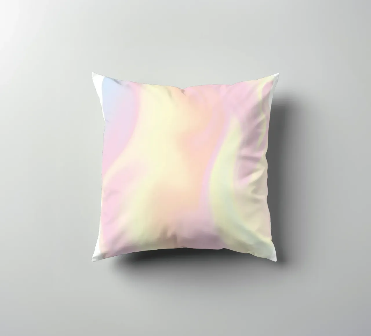 Angel Number 111, Intuition Print, Aura Poster, Gradient Art decorative cushion by Dreamscape