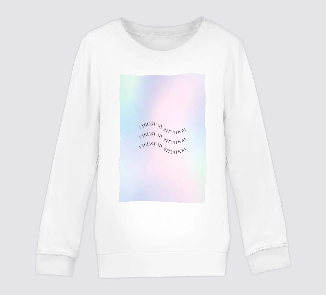 Póster Intuición, Aura Print, Manifest Print, Aura Wall Art sudadera para niño de Dreamscape