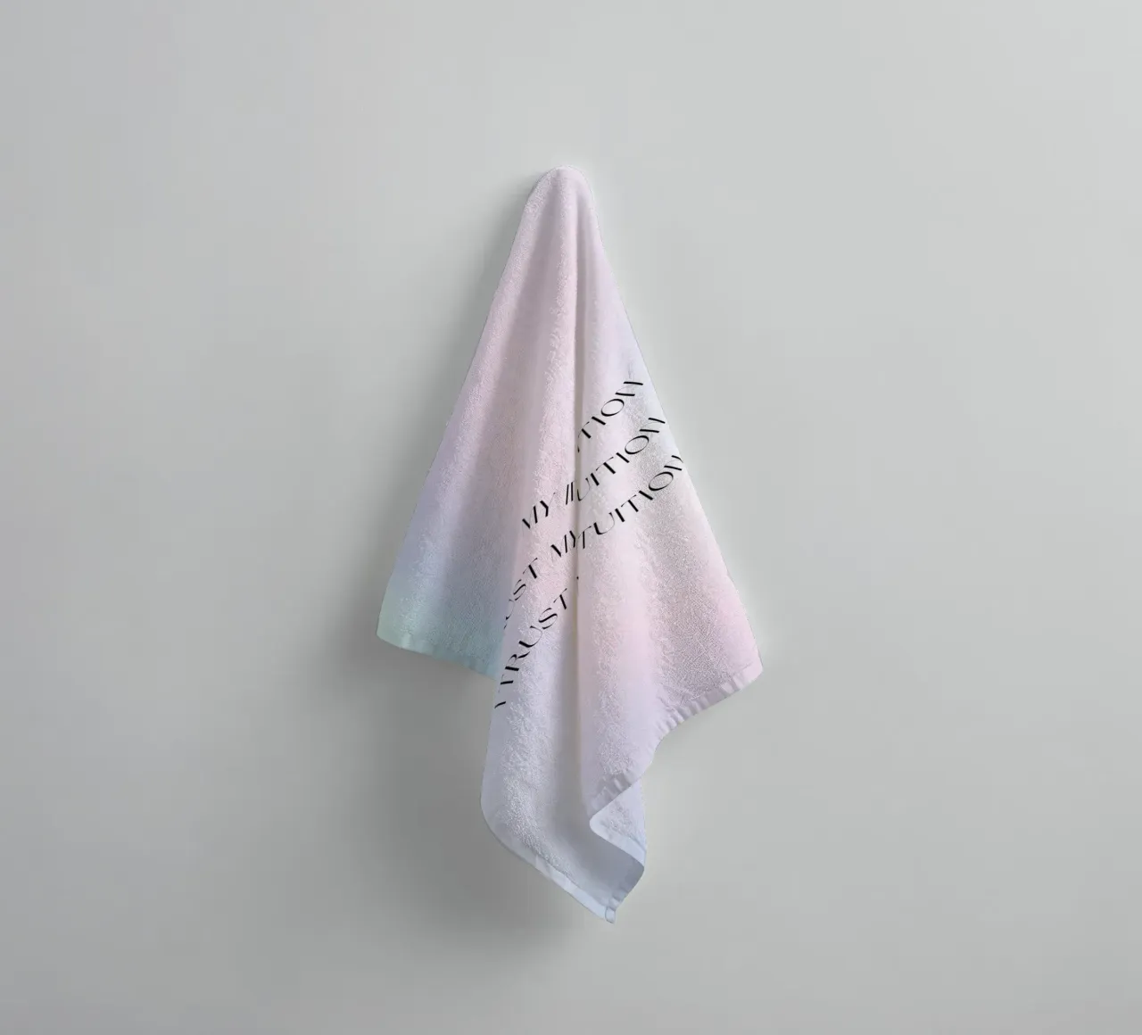 Intuition Poster, Aura Print, Manifest Print, Aura Wall Art towel by Dreamscape