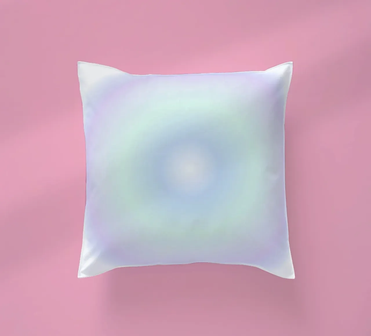 Angelo numero 222, Equilibrio, Stampa aura, Gradiente, Aura blu cuscino da Dreamscape