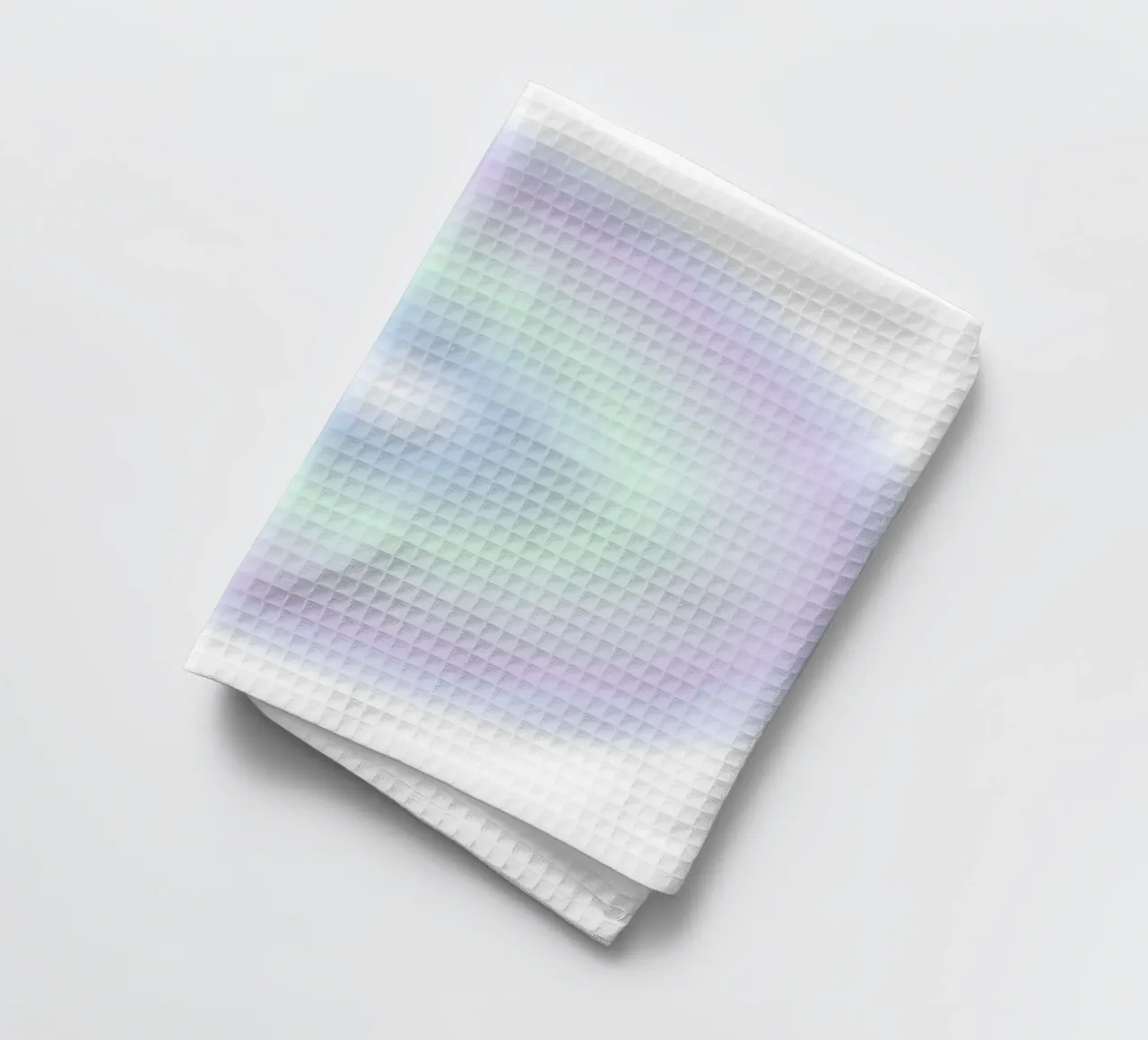 Angel Number 222, Balance, Aura Print, Gradient, Blue Aura torchon de Dreamscape