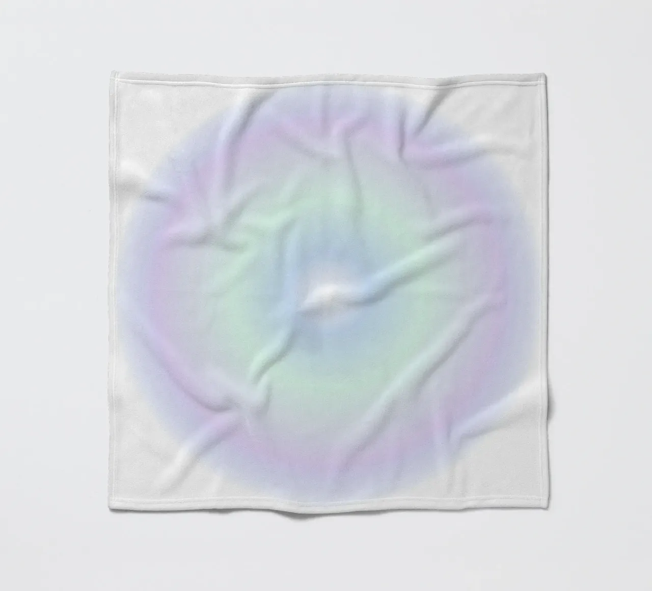 Angelo numero 222, Equilibrio, Stampa aura, Gradiente, Aura blu coperta in pile da Dreamscape