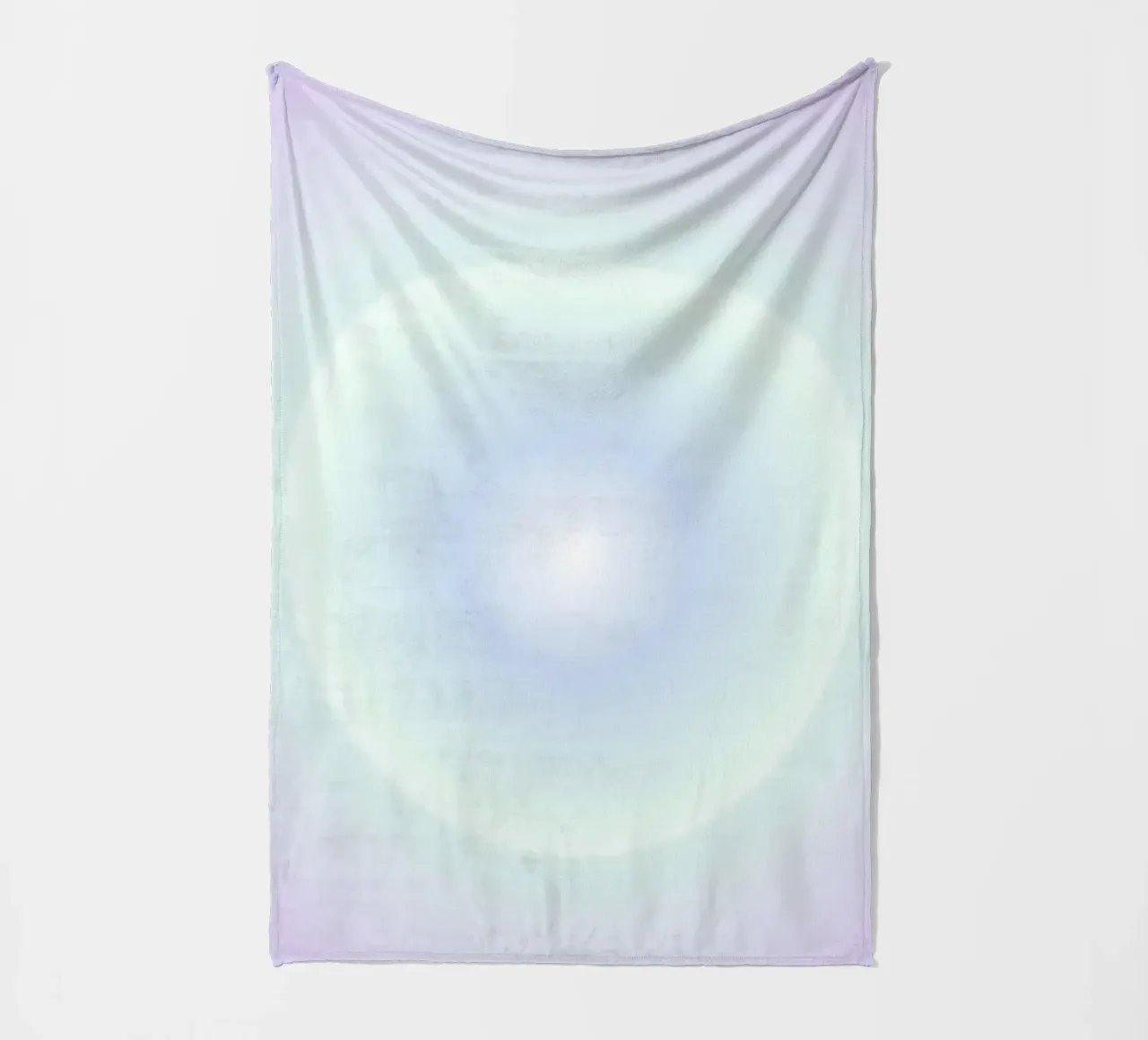 Aura Print, Gradient Wall Art, Manifest, Intuition Print fleece blanket by Dreamscape