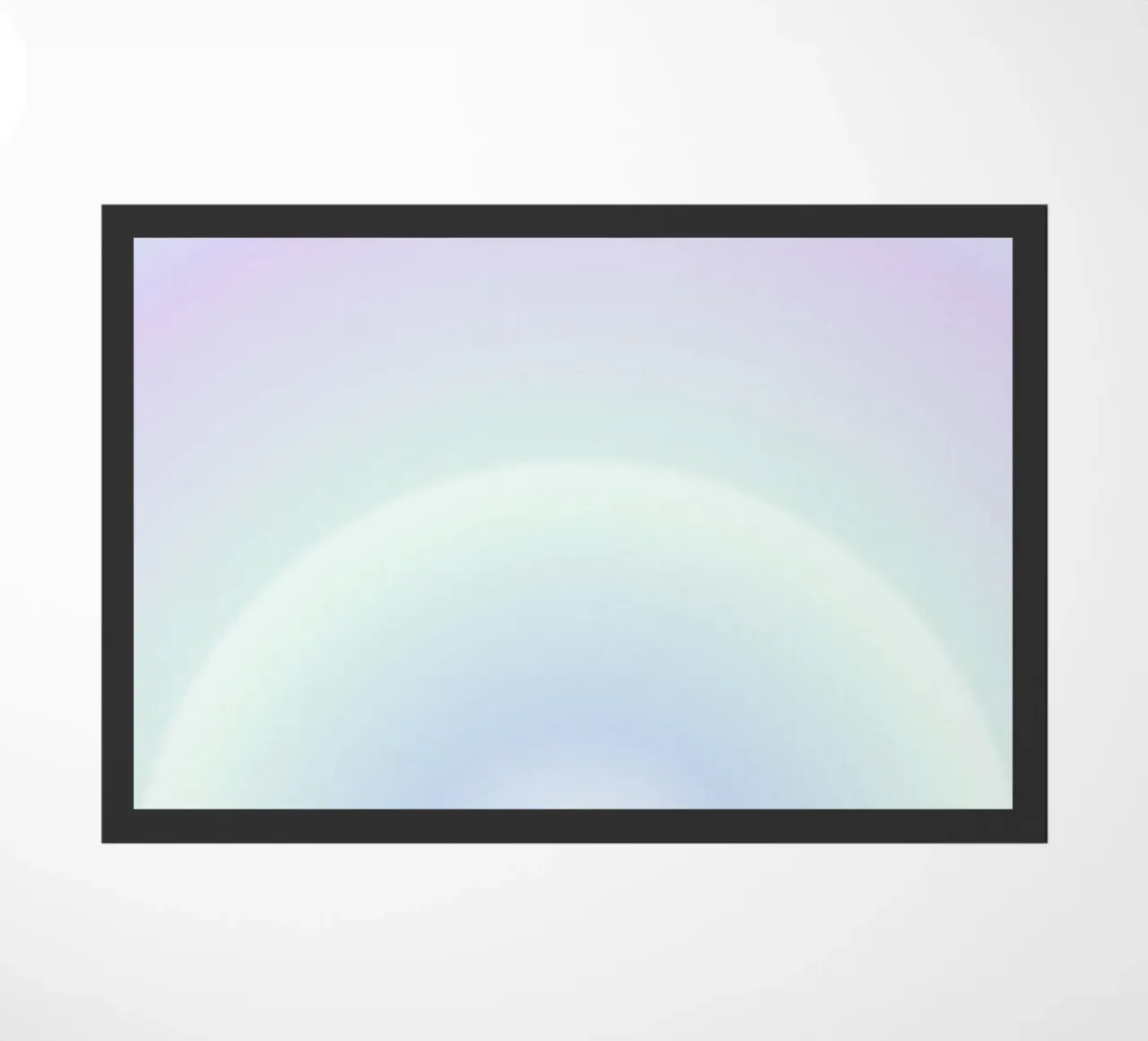 Aura Print, Gradient Wall Art, Manifest, Intuition Print felpudo de Dreamscape