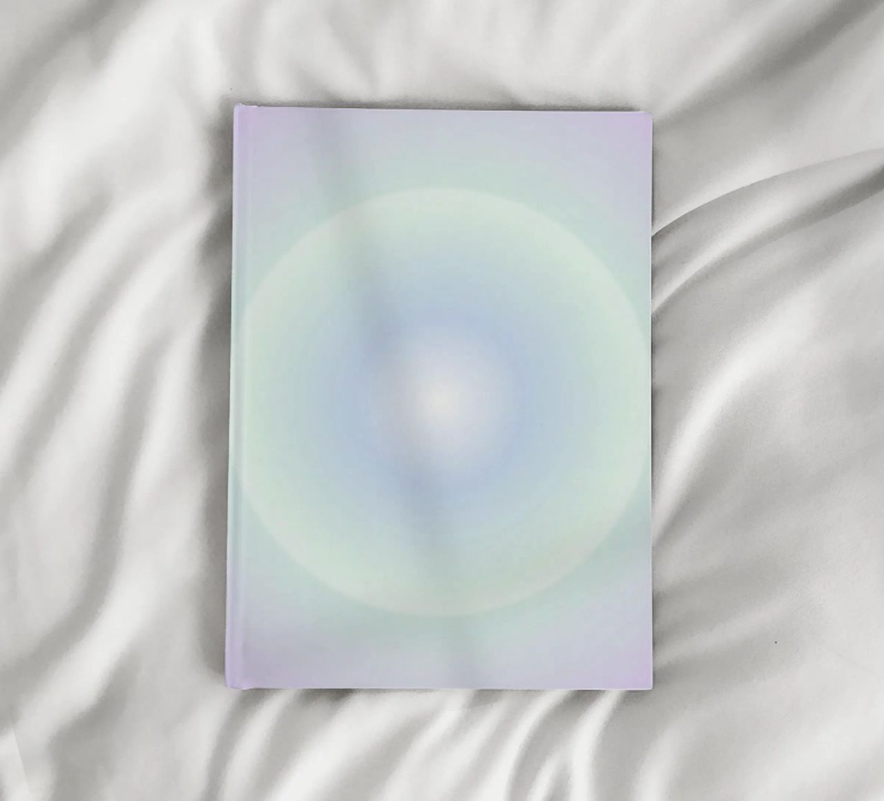 Aura Print, Gradient Wall Art, Manifest, Intuition Print notebook by Dreamscape