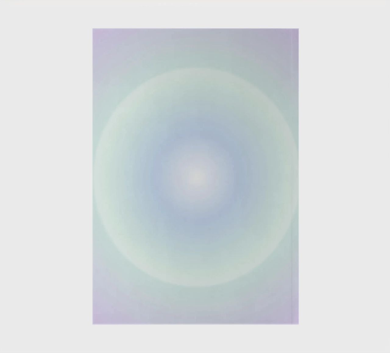 Aura Print, Gradient Wall Art, Manifest, Intuition Print notebook by Dreamscape