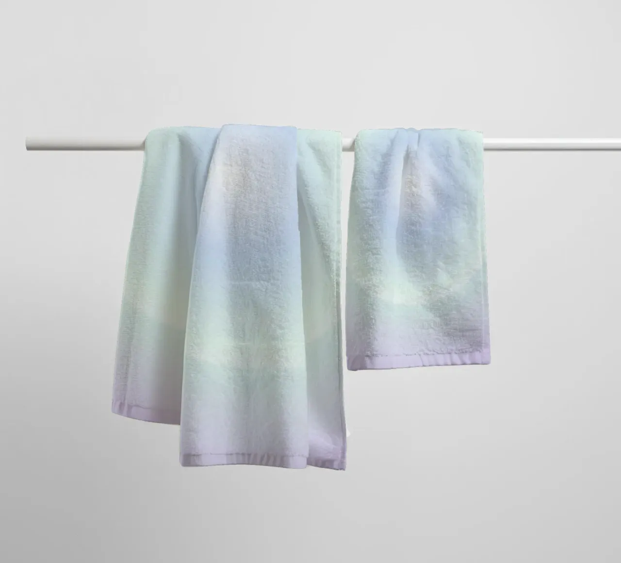 Aura Print, Gradient Wall Art, Manifest, Intuition Print towel by Dreamscape