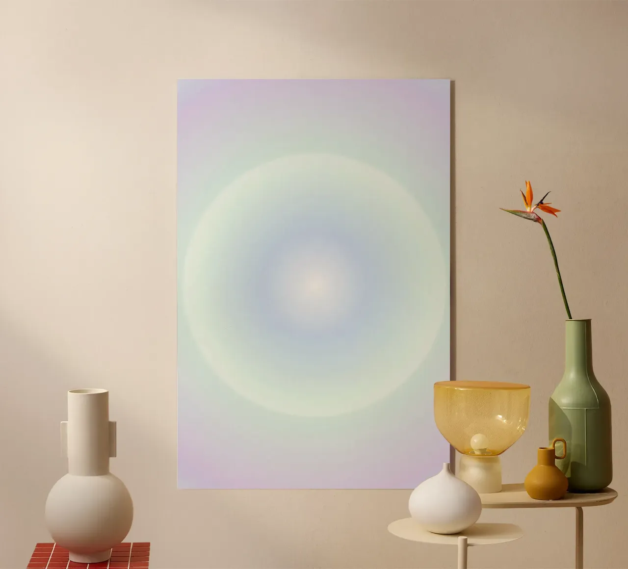 Aura Print, Gradient Wall Art, Manifest, Intuition Print metacrilato de Dreamscape