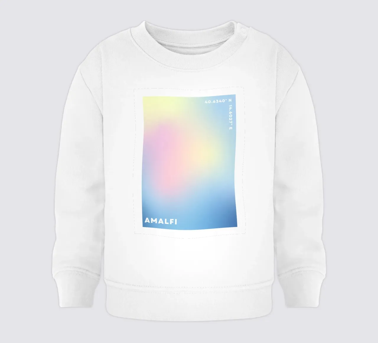 Aura Print, Gradient Wall Art, Póster Aura sudadera de bebé de Dreamscape
