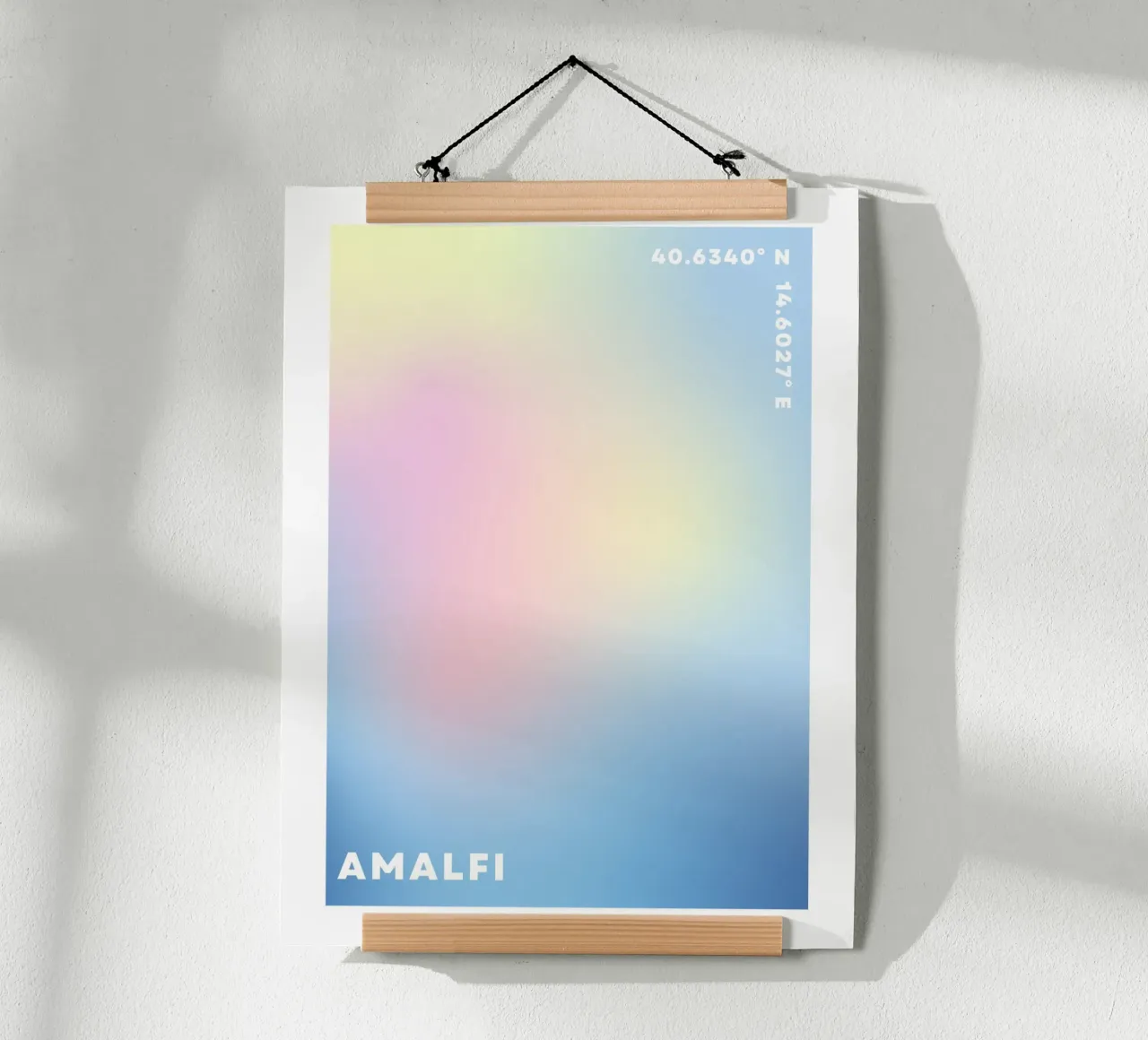 Aura Print, Gradient Wall Art, Póster Aura hahnemühle de Dreamscape