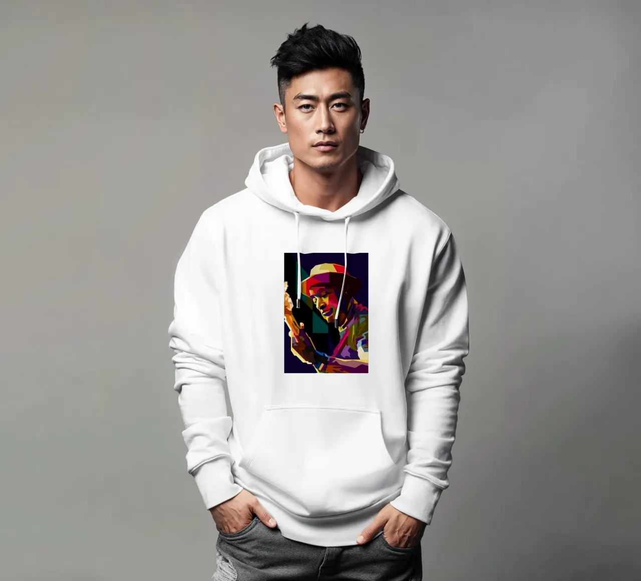 Marcus Miller Musicista di basso jazz WPAP Trending Now felpa con cappuccio da Artkreator