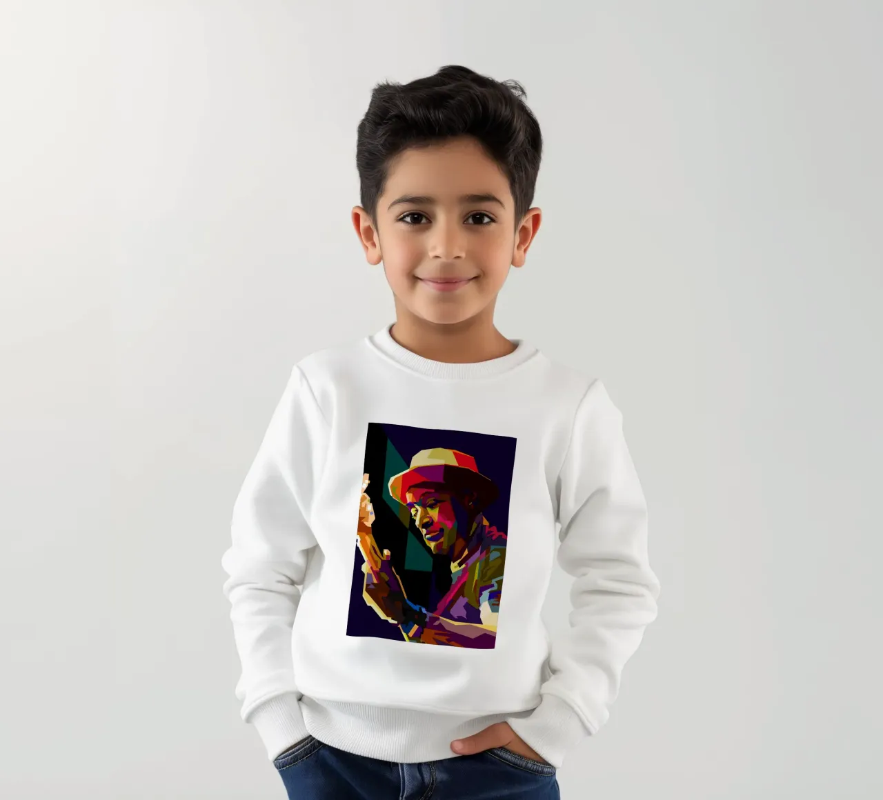 Marcus Miller Musicista di basso jazz WPAP Trending Now felpa bambino da Artkreator