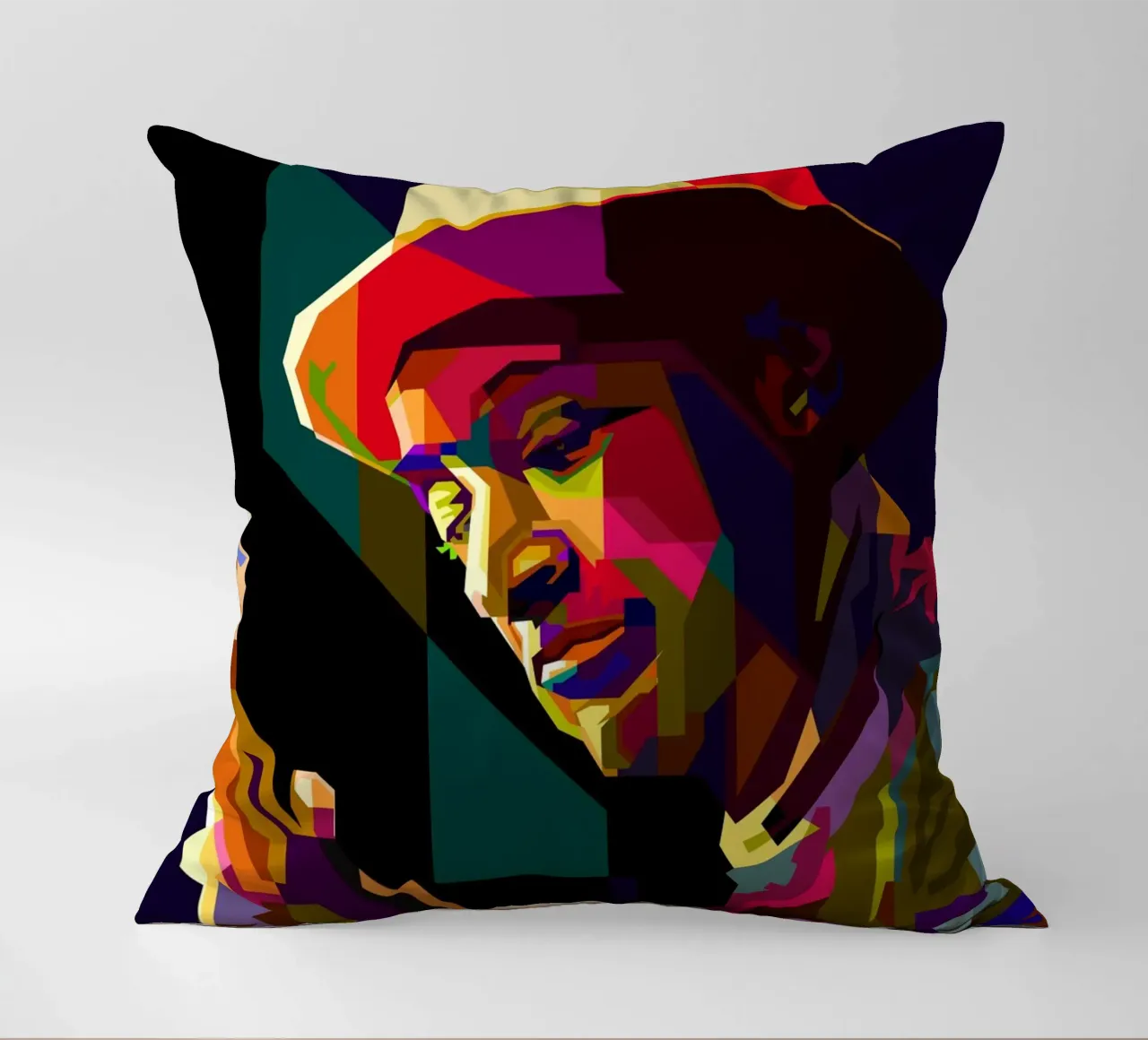 Marcus Miller Musicista di basso jazz WPAP Trending Now cuscino da Artkreator