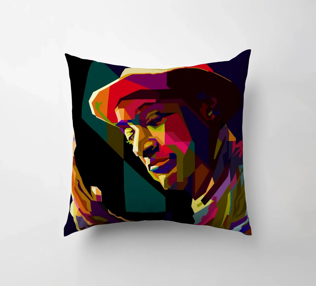 Marcus Miller Musicista di basso jazz WPAP Trending Now cuscino da Artkreator