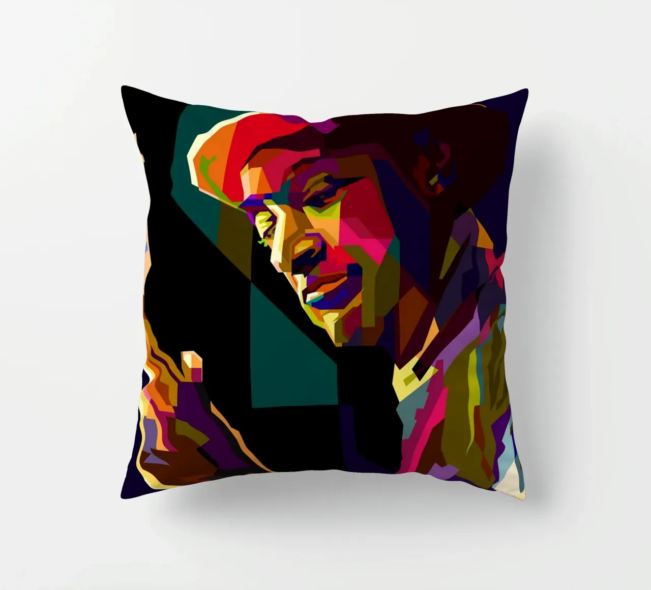 Marcus Miller Musicista di basso jazz WPAP Trending Now cuscino da Artkreator