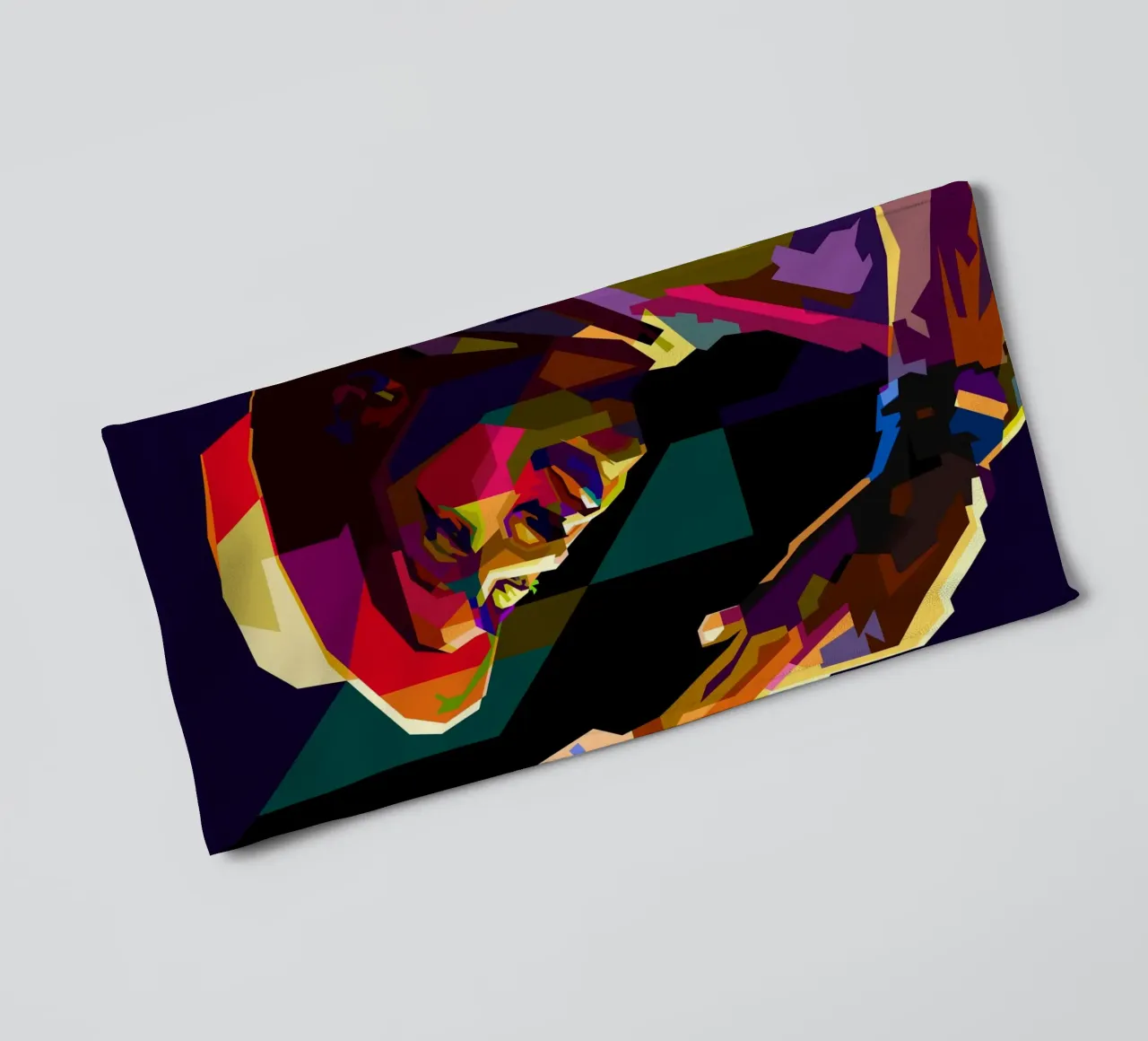 Marcus Miller Jazz Bass Musician WPAP Trending Now towel by Artkreator
