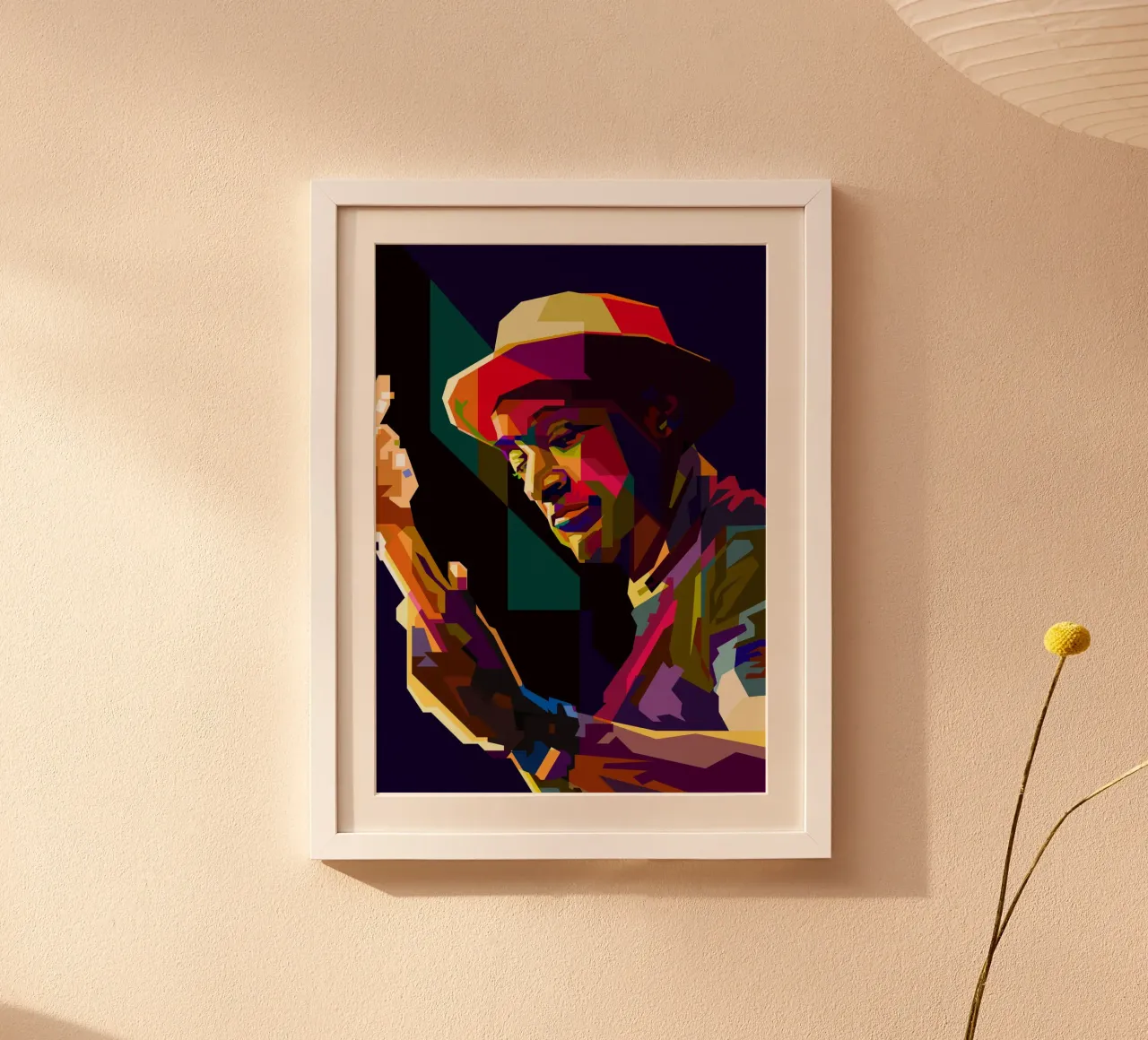 Marcus Miller Musicista di basso jazz WPAP Trending Now carta hahnemühle da Artkreator