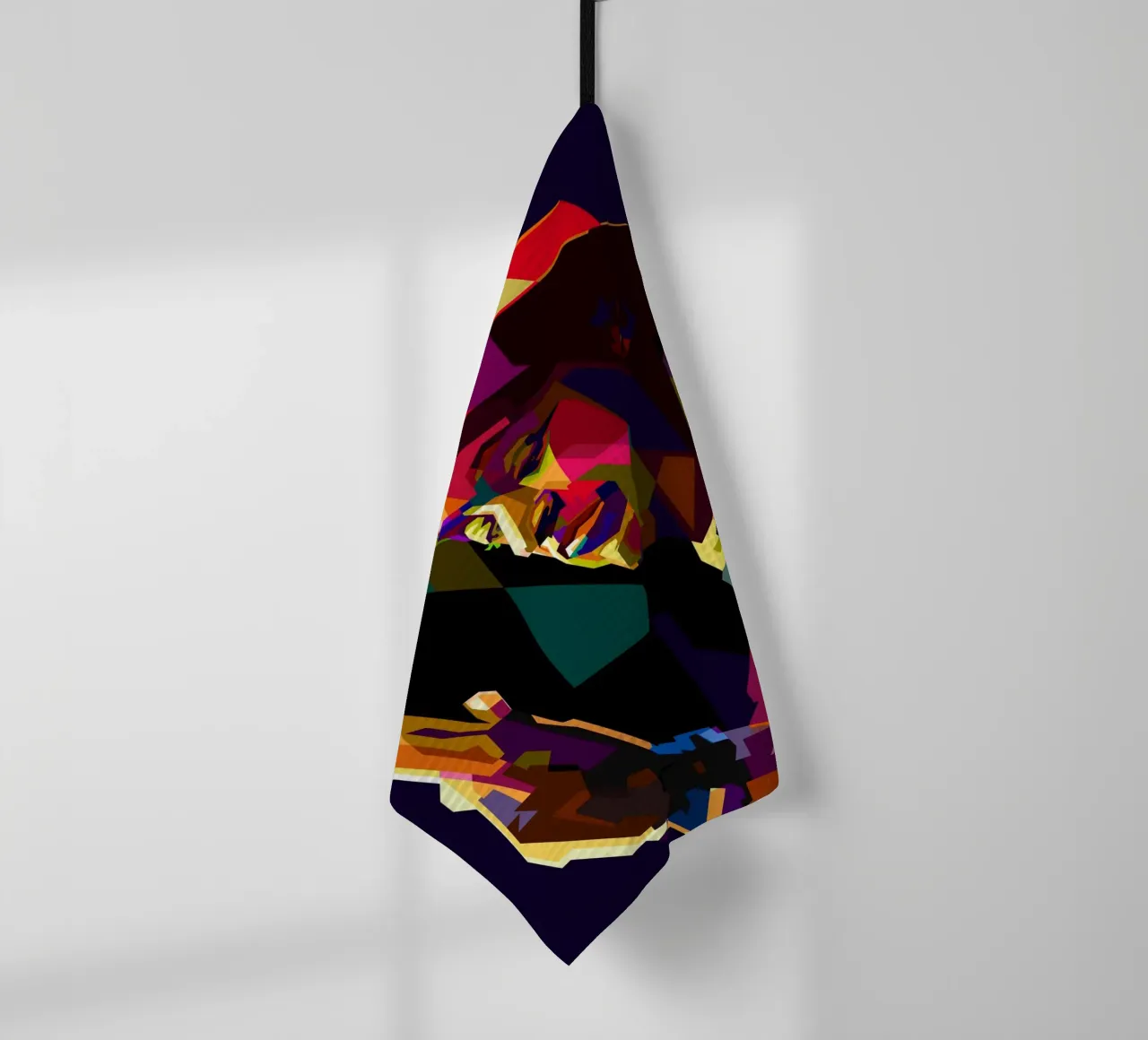 Marcus Miller Musicista di basso jazz WPAP Trending Now canovaccio da cucina da Artkreator